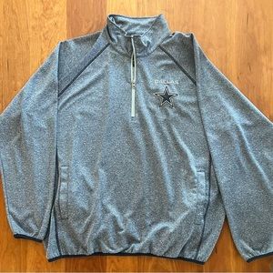 NFL Dallas Cowboys Men’s XXLarge 3/4 Zip Pullover
